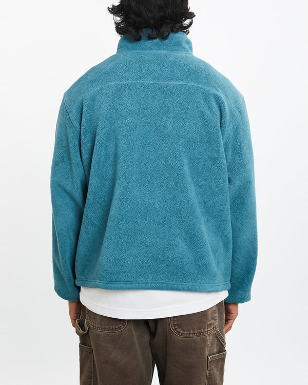 90s L.L. Bean Quarter Zip Fleece Sweatshirt <br>M