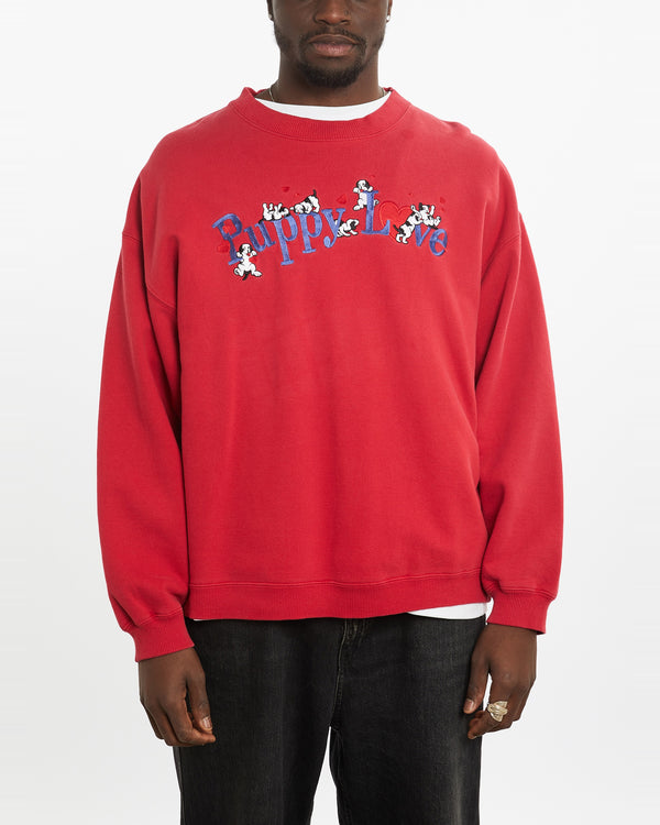 Vintage Big Dogs 'Puppy Love' Sweatshirt <br>L