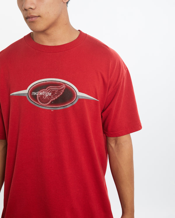 Vintage 90s NHL Detroit Red Wings Tee <br>L , The Real Deal , newtown, sydney, australia, thrift store, opshop, preloved, secondhand, sustainable, retro, antique, 70s, 80s, 90s, 2000s, 00s, fashion, clothing, streetwear, trendy, garment, style, boutique, store, shop, archive, sale, cheap, best, top