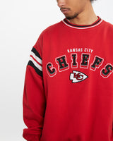 Vintage NFL Kansas City Chiefs Sweatshirt <br>M , The Real Deal , newtown, sydney, australia, thrift store, opshop, preloved, secondhand, sustainable, retro, antique, 70s, 80s, 90s, 2000s, 00s, fashion, clothing, streetwear, trendy, garment, style, boutique, store, shop, archive, sale, cheap, best, top