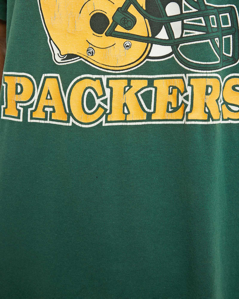 Vintage 80s NFL Green Bay Packers Tee <br>M , The Real Deal , newtown, sydney, australia, thrift store, opshop, preloved, secondhand, sustainable, retro, antique, 70s, 80s, 90s, 2000s, 00s, fashion, clothing, streetwear, trendy, garment, style, boutique, store, shop, archive, sale, cheap, best, top