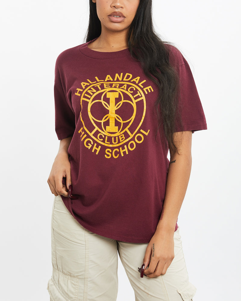 Vintage 80s Hallandale High School Tee <br>S