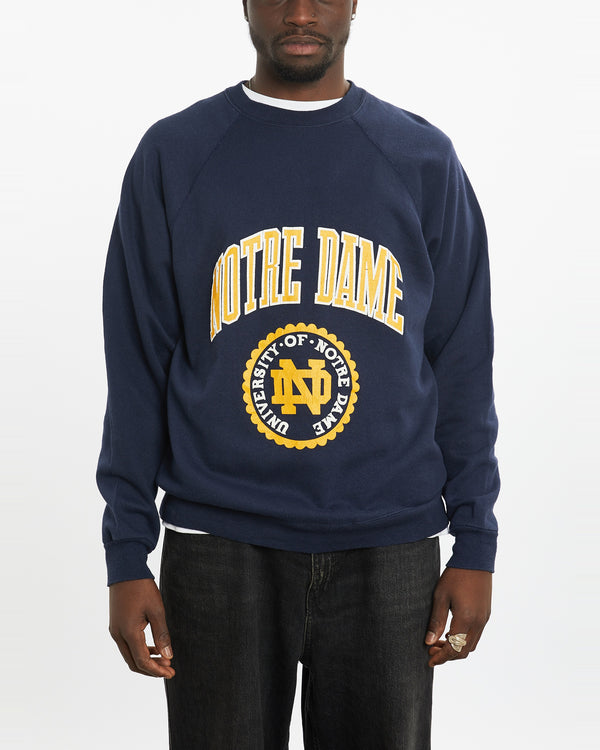 Vintage 90s University of Notre Dame Sweatshirt <br>L