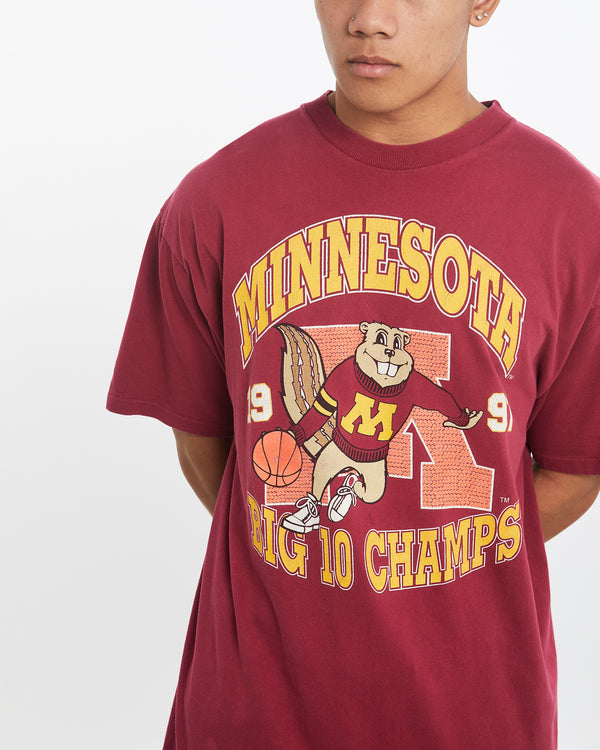 Vintage 1997 NCAA Minnesota Golden Gophers Tee <br>L , The Real Deal , newtown, sydney, australia, thrift store, opshop, preloved, secondhand, sustainable, retro, antique, 70s, 80s, 90s, 2000s, 00s, fashion, clothing, streetwear, trendy, garment, style, boutique, store, shop, archive, sale, cheap, best, top