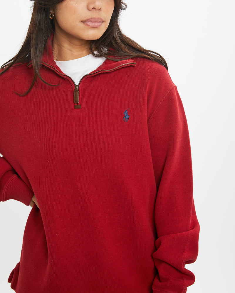 Vintage Polo Ralph Lauren Quarter Zip Sweatshirt <br>S