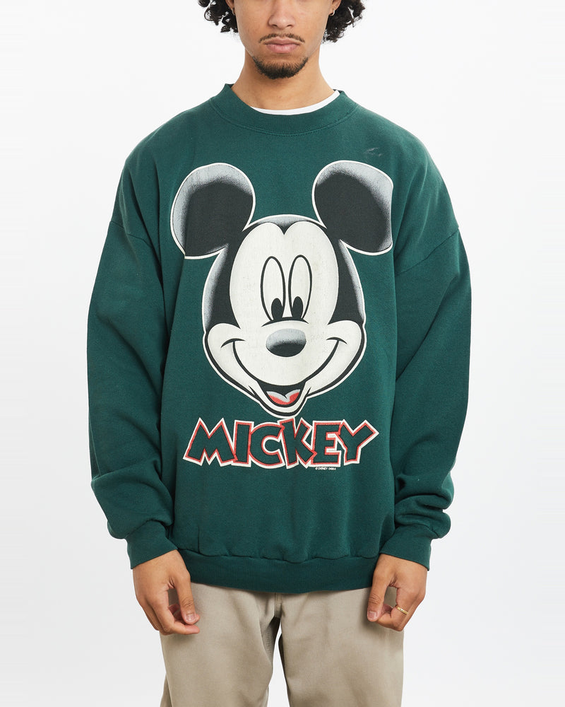 Vintage 90s Disney Mickey Mouse Sweatshirt <br>M