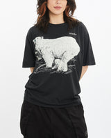 Vintage 1989 Alaska Polar Bear Wildlife Tee <br>M