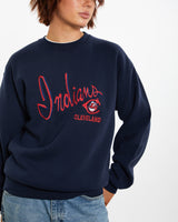 90s MLB Cleveland Indians Sweatshirt <br>M