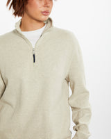 Vintage Nautica Quarter Zip Sweater <br>M