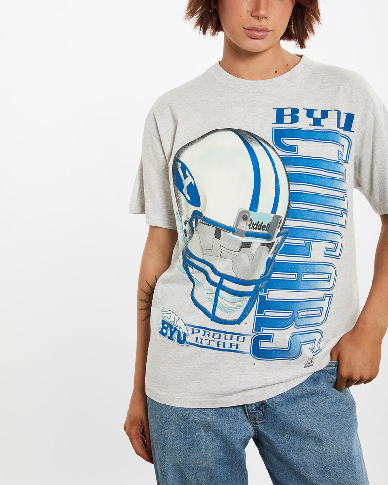 90s NCAA BYU Cougars Tee <br>M