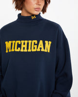 Vintage 90s Michigan State Mock Neck Sweatshirt <br>M , The Real Deal , newtown, sydney, australia, thrift store, opshop, preloved, secondhand, sustainable, retro, antique, 70s, 80s, 90s, 2000s, 00s, fashion, clothing, streetwear, trendy, garment, style, boutique, store, shop, archive, sale, cheap, best, top