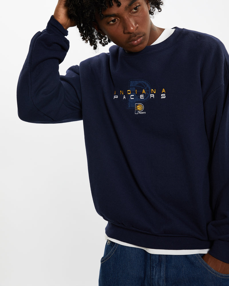 90s NBA Indiana Pacers Sweatshirt <br>L