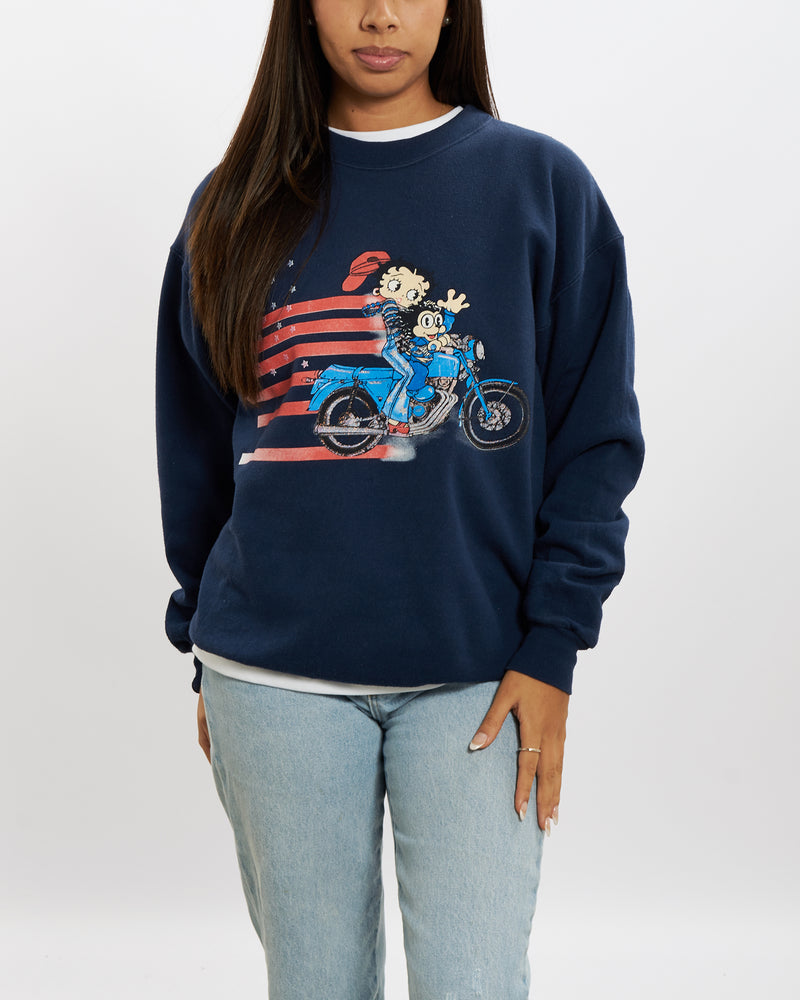 Vintage 90s Betty Boop Sweatshirt <br>M