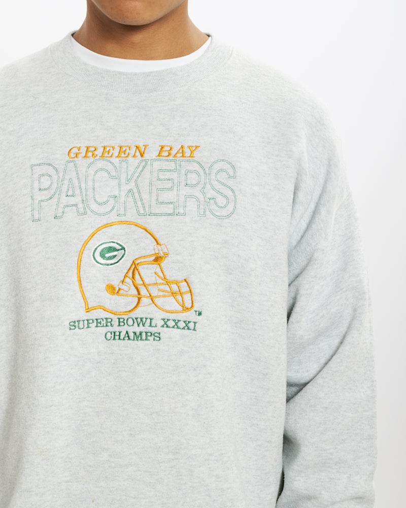 Vintage 1997 Green Bay Packers Sweatshirt <br>XL , The Real Deal , newtown, sydney, australia, thrift store, opshop, preloved, secondhand, sustainable, retro, antique, 70s, 80s, 90s, 2000s, 00s, fashion, clothing, streetwear, trendy, garment, style, boutique, store, shop, archive, sale, cheap, best, top