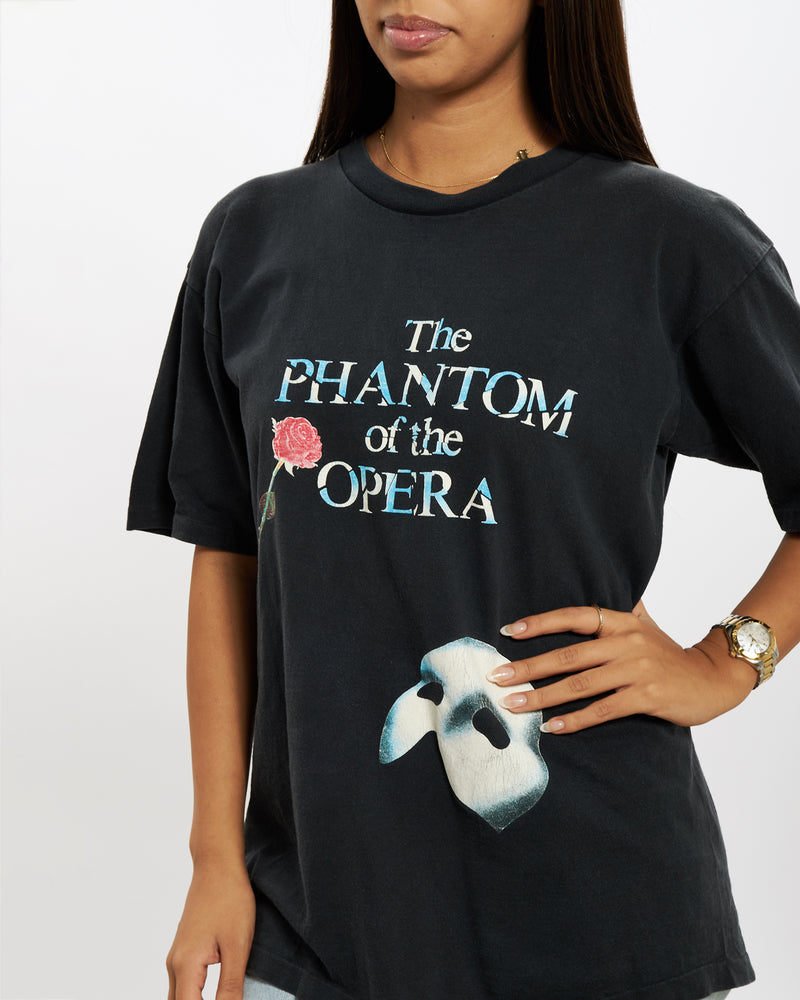 Vintage 90s 'The Phantom of the Opera Tee <br>M , The Real Deal , newtown, sydney, australia, thrift store, opshop, preloved, secondhand, sustainable, retro, antique, 70s, 80s, 90s, 2000s, 00s, fashion, clothing, streetwear, trendy, garment, style, boutique, store, shop, archive, sale, cheap, best, top