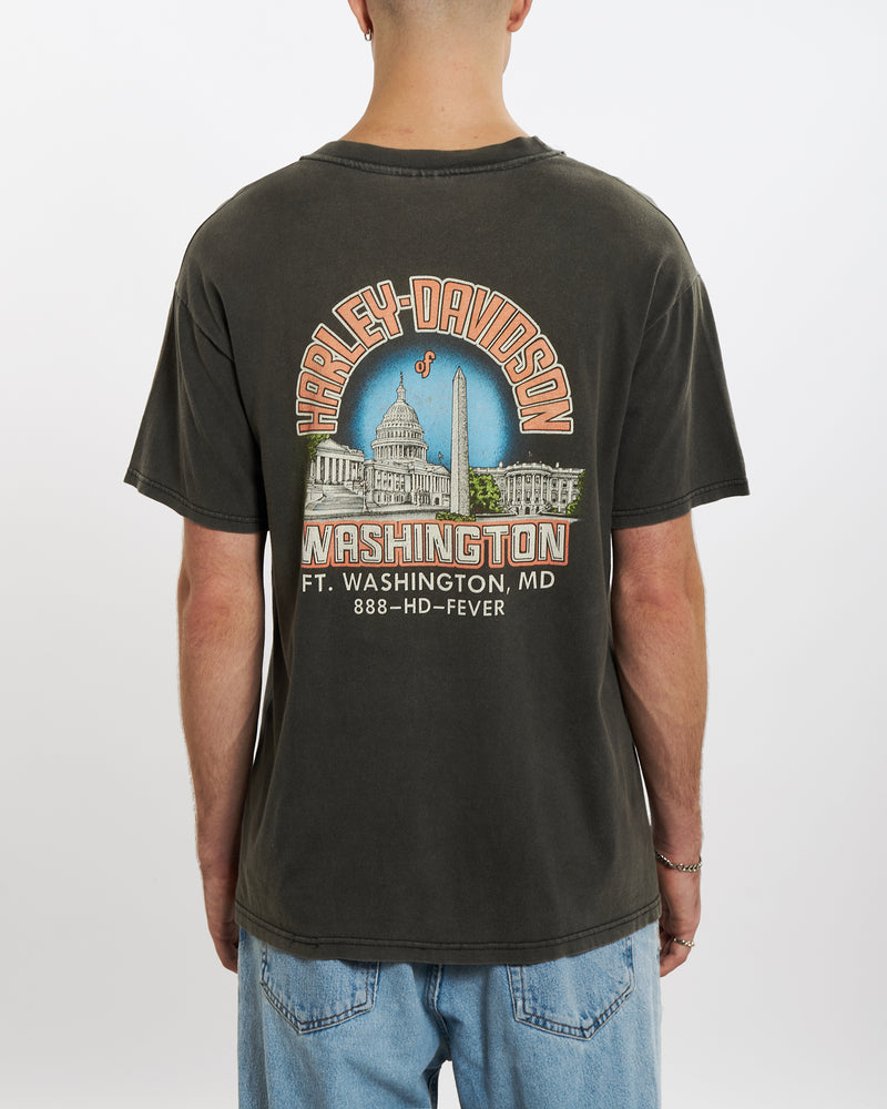 1998 Harley Davidson 'Washington' Tee <br>L