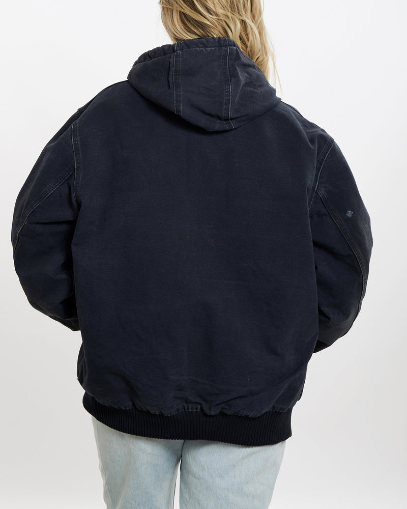 Vintage 90s Carhartt Hooded Chore Jacket <br>M