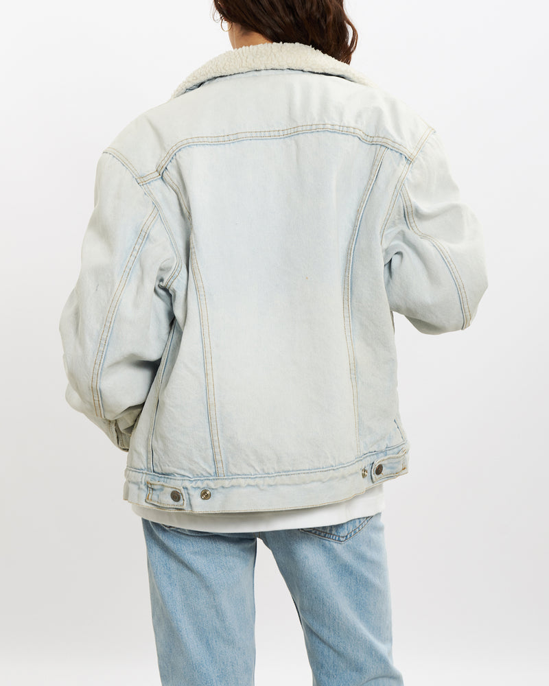 Vintage 80s Levis Sherpa Denim Jacket <br>S