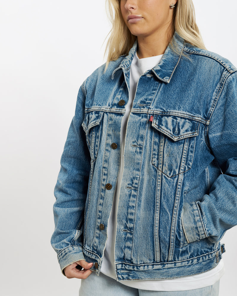 Vintage 90s Levis Denim Jacket <br>M , The Real Deal , newtown, sydney, australia, thrift store, opshop, preloved, secondhand, sustainable, retro, antique, 70s, 80s, 90s, 2000s, 00s, fashion, clothing, streetwear, trendy, garment, style, boutique, store, shop, archive, sale, cheap, best, top