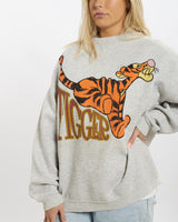 Vintage 90s Tigger Sweatshirt <br>M , The Real Deal , newtown, sydney, australia, thrift store, opshop, preloved, secondhand, sustainable, retro, antique, 70s, 80s, 90s, 2000s, 00s, fashion, clothing, streetwear, trendy, garment, style, boutique, store, shop, archive, sale, cheap, best, top