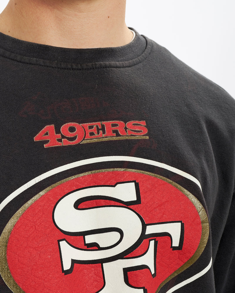 Vintage San Francisco 49ers Sweatshirt <br>L , The Real Deal , newtown, sydney, australia, thrift store, opshop, preloved, secondhand, sustainable, retro, antique, 70s, 80s, 90s, 2000s, 00s, fashion, clothing, streetwear, trendy, garment, style, boutique, store, shop, archive, sale, cheap, best, top