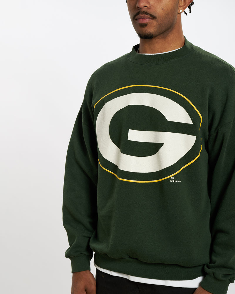 Vintage 1996 Green Bay Packers Sweatshirt <br>L , The Real Deal , newtown, sydney, australia, thrift store, opshop, preloved, secondhand, sustainable, retro, antique, 70s, 80s, 90s, 2000s, 00s, fashion, clothing, streetwear, trendy, garment, style, boutique, store, shop, archive, sale, cheap, best, top