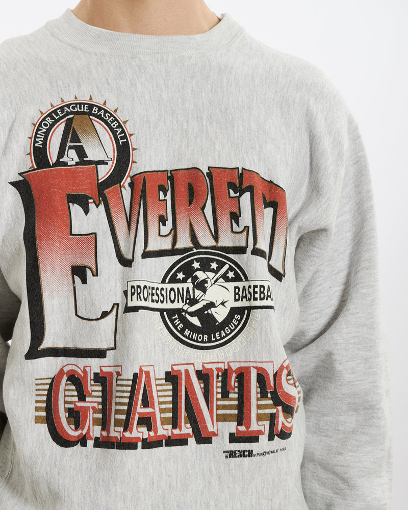 Vintage 1993 Everett Giants Sweatshirt <br>L , The Real Deal , newtown, sydney, australia, thrift store, opshop, preloved, secondhand, sustainable, retro, antique, 70s, 80s, 90s, 2000s, 00s, fashion, clothing, streetwear, trendy, garment, style, boutique, store, shop, archive, sale, cheap, best, top