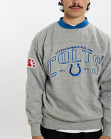 Vintage 90s Indianapolis Colts Sweatshirt <br>M , The Real Deal , newtown, sydney, australia, thrift store, opshop, preloved, secondhand, sustainable, retro, antique, 70s, 80s, 90s, 2000s, 00s, fashion, clothing, streetwear, trendy, garment, style, boutique, store, shop, archive, sale, cheap, best, top