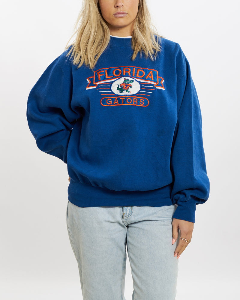 Vintage Florida Gators Embroidered Sweatshirt <br>M , The Real Deal , newtown, sydney, australia, thrift store, opshop, preloved, secondhand, sustainable, retro, antique, 70s, 80s, 90s, 2000s, 00s, fashion, clothing, streetwear, trendy, garment, style, boutique, store, shop, archive, sale, cheap, best, top