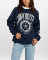 Vintage 90s Dallas Cowboys Sweatshirt <br>S , The Real Deal , newtown, sydney, australia, thrift store, opshop, preloved, secondhand, sustainable, retro, antique, 70s, 80s, 90s, 2000s, 00s, fashion, clothing, streetwear, trendy, garment, style, boutique, store, shop, archive, sale, cheap, best, top