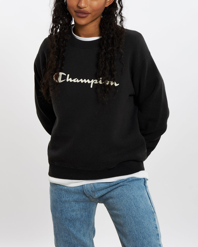 Vintage Champion Spell Out Sweatshirt <br>XXS