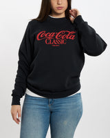 Vintage 90s Coca-Cola Classic Sweatshirt <br>M , The Real Deal , newtown, sydney, australia, thrift store, opshop, preloved, secondhand, sustainable, retro, antique, 70s, 80s, 90s, 2000s, 00s, fashion, clothing, streetwear, trendy, garment, style, boutique, store, shop, archive, sale, cheap, best, top