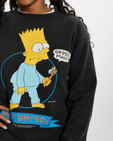 Vintage 1990 Bart Simpson Sweatshirt <br>XXS , The Real Deal , newtown, sydney, australia, thrift store, opshop, preloved, secondhand, sustainable, retro, antique, 70s, 80s, 90s, 2000s, 00s, fashion, clothing, streetwear, trendy, garment, style, boutique, store, shop, archive, sale, cheap, best, top