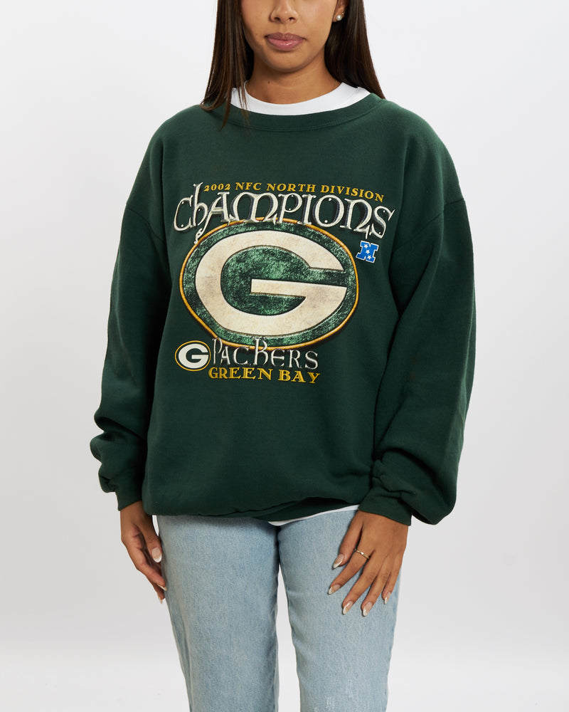 Vintage Green Bay Packers Sweatshirt <br>M , The Real Deal , newtown, sydney, australia, thrift store, opshop, preloved, secondhand, sustainable, retro, antique, 70s, 80s, 90s, 2000s, 00s, fashion, clothing, streetwear, trendy, garment, style, boutique, store, shop, archive, sale, cheap, best, top