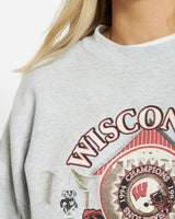 Vintage 1994 Wisconsin Rose Bowl Sweatshirt <br>M , The Real Deal , newtown, sydney, australia, thrift store, opshop, preloved, secondhand, sustainable, retro, antique, 70s, 80s, 90s, 2000s, 00s, fashion, clothing, streetwear, trendy, garment, style, boutique, store, shop, archive, sale, cheap, best, top