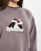 1996 Sylvester The Cat Sweatshirt <br>M