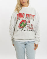 Vintage 90s Ohio State University Sweatshirt <br>M , The Real Deal , newtown, sydney, australia, thrift store, opshop, preloved, secondhand, sustainable, retro, antique, 70s, 80s, 90s, 2000s, 00s, fashion, clothing, streetwear, trendy, garment, style, boutique, store, shop, archive, sale, cheap, best, top