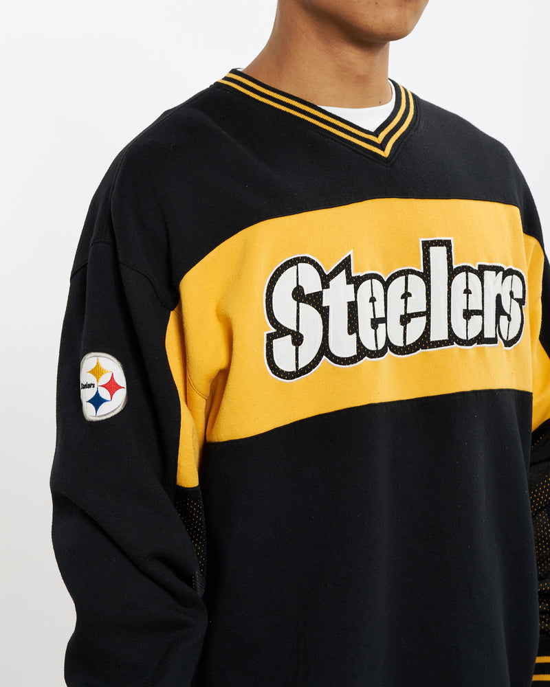 Vintage Pittsburgh Steelers Sweatshirt <br>XL , The Real Deal , newtown, sydney, australia, thrift store, opshop, preloved, secondhand, sustainable, retro, antique, 70s, 80s, 90s, 2000s, 00s, fashion, clothing, streetwear, trendy, garment, style, boutique, store, shop, archive, sale, cheap, best, top