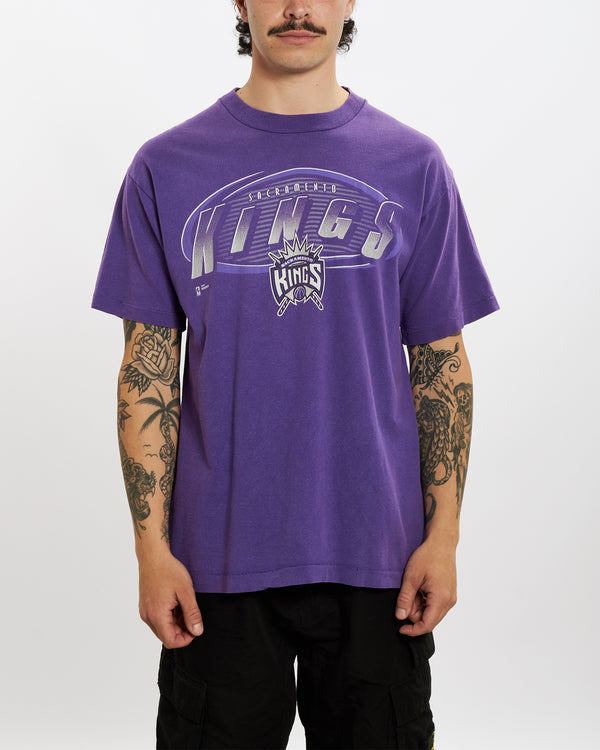 Vintage 90s Sacramento Kings Tee <br>L , The Real Deal , newtown, sydney, australia, thrift store, opshop, preloved, secondhand, sustainable, retro, antique, 70s, 80s, 90s, 2000s, 00s, fashion, clothing, streetwear, trendy, garment, style, boutique, store, shop, archive, sale, cheap, best, top