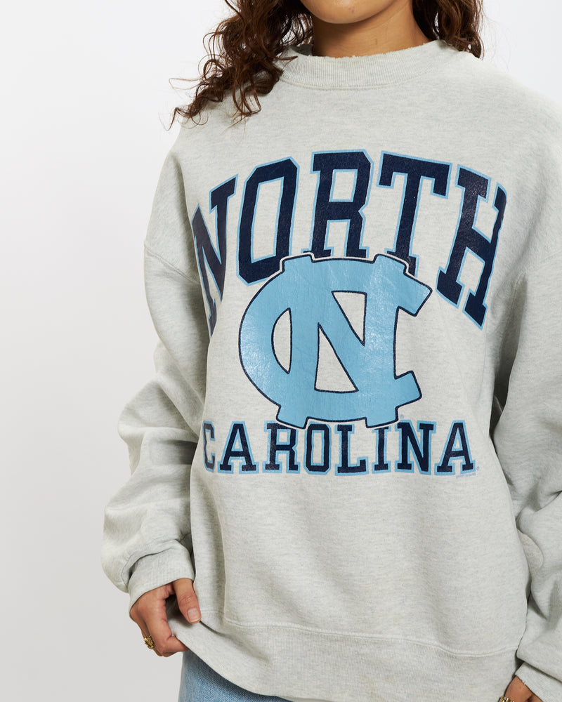 Vintage 90s University of North Carolina Sweatshirt <br>S , The Real Deal , newtown, sydney, australia, thrift store, opshop, preloved, secondhand, sustainable, retro, antique, 70s, 80s, 90s, 2000s, 00s, fashion, clothing, streetwear, trendy, garment, style, boutique, store, shop, archive, sale, cheap, best, top