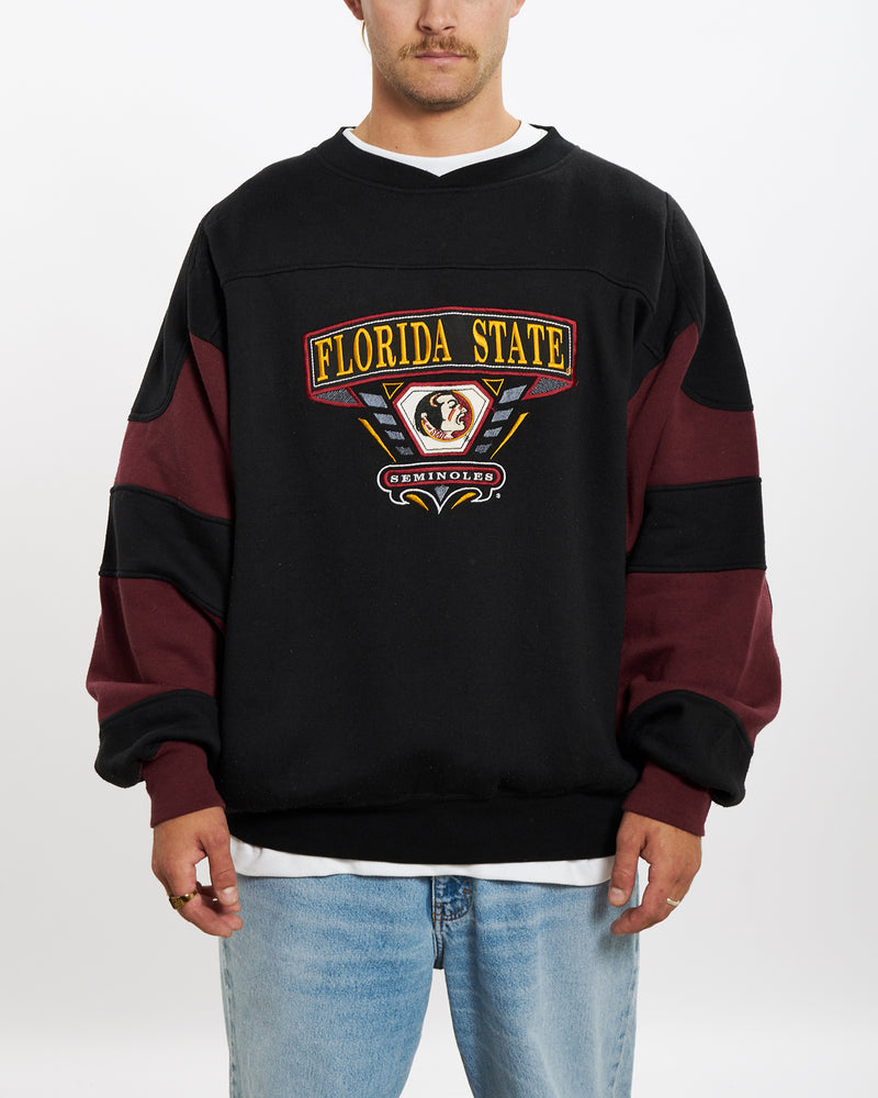 Vintage Florida State Seminoles Sweatshirt <br>XL , The Real Deal , newtown, sydney, australia, thrift store, opshop, preloved, secondhand, sustainable, retro, antique, 70s, 80s, 90s, 2000s, 00s, fashion, clothing, streetwear, trendy, garment, style, boutique, store, shop, archive, sale, cheap, best, top