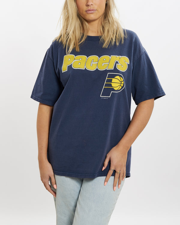 Vintage Indiana Pacers Tee <br>M , The Real Deal , newtown, sydney, australia, thrift store, opshop, preloved, secondhand, sustainable, retro, antique, 70s, 80s, 90s, 2000s, 00s, fashion, clothing, streetwear, trendy, garment, style, boutique, store, shop, archive, sale, cheap, best, top