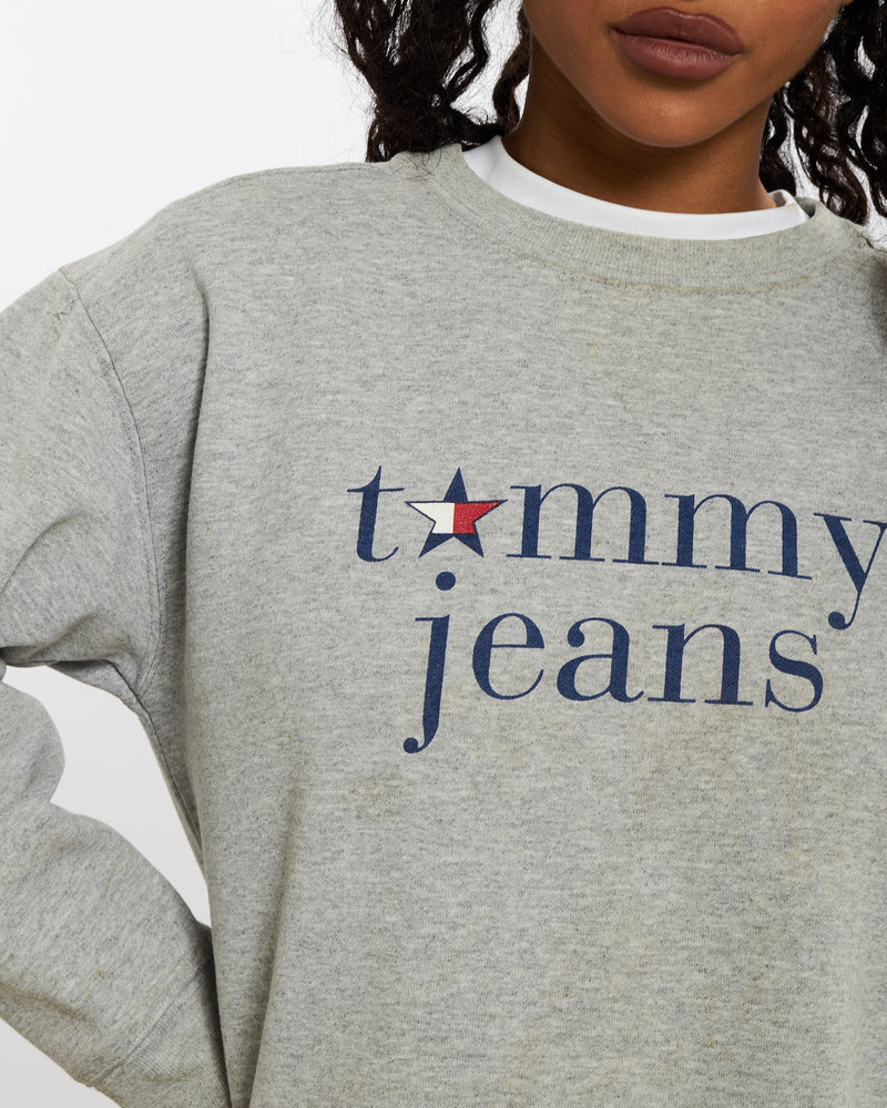 Vintage 90s Tommy Jeans Sweatshirt <br>XS