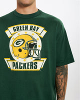 Vintage 80s Green Bay Packers Tee <br>XL , The Real Deal , newtown, sydney, australia, thrift store, opshop, preloved, secondhand, sustainable, retro, antique, 70s, 80s, 90s, 2000s, 00s, fashion, clothing, streetwear, trendy, garment, style, boutique, store, shop, archive, sale, cheap, best, top