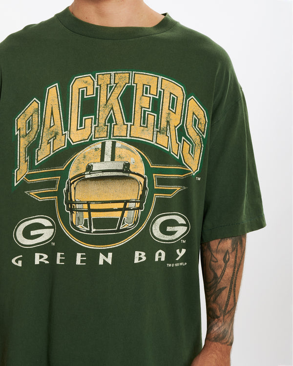 Vintage 1995 Green Bay Packers Tee <br>XL , The Real Deal , newtown, sydney, australia, thrift store, opshop, preloved, secondhand, sustainable, retro, antique, 70s, 80s, 90s, 2000s, 00s, fashion, clothing, streetwear, trendy, garment, style, boutique, store, shop, archive, sale, cheap, best, top