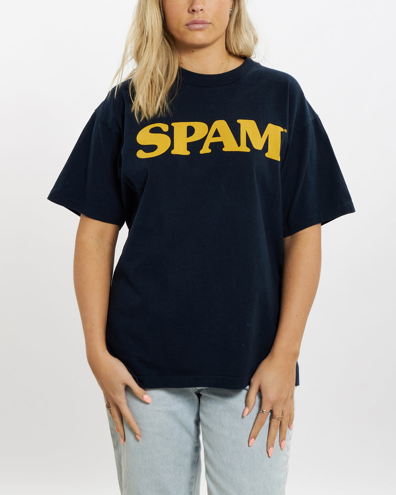 Vintage 90s SPAM Tee <br>M , The Real Deal , newtown, sydney, australia, thrift store, opshop, preloved, secondhand, sustainable, retro, antique, 70s, 80s, 90s, 2000s, 00s, fashion, clothing, streetwear, trendy, garment, style, boutique, store, shop, archive, sale, cheap, best, top