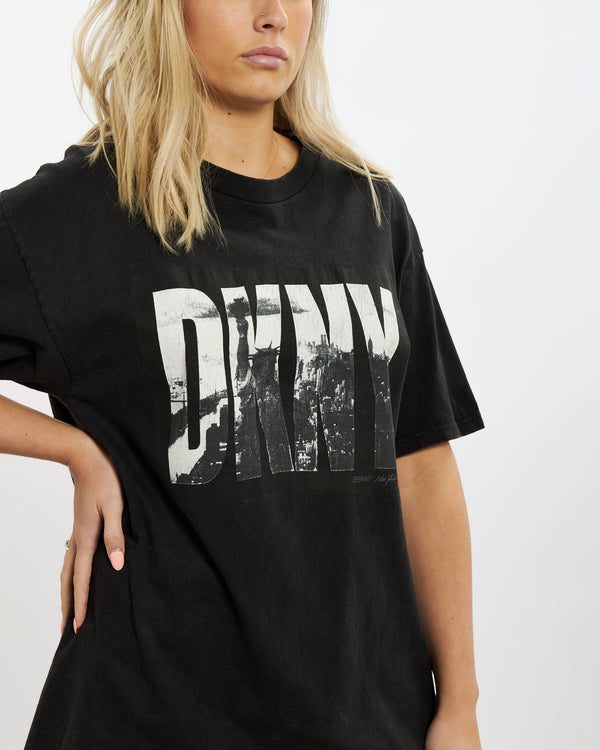 Vintage DKNY New York Tee <br>M , The Real Deal , newtown, sydney, australia, thrift store, opshop, preloved, secondhand, sustainable, retro, antique, 70s, 80s, 90s, 2000s, 00s, fashion, clothing, streetwear, trendy, garment, style, boutique, store, shop, archive, sale, cheap, best, top