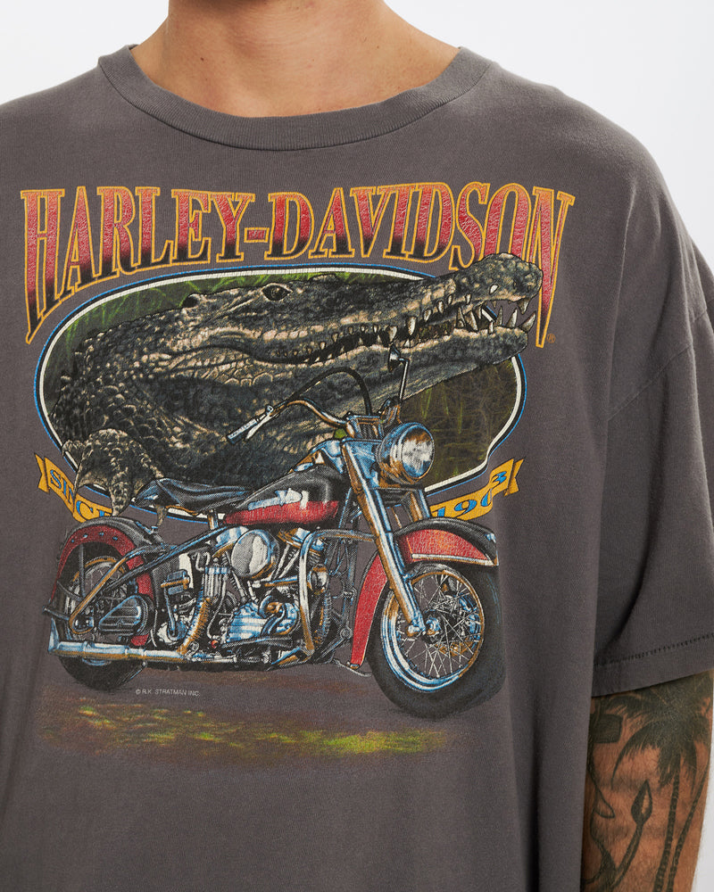 Vintage 90s Harley Davidson 'Colorado' Tee <br>XL , The Real Deal , newtown, sydney, australia, thrift store, opshop, preloved, secondhand, sustainable, retro, antique, 70s, 80s, 90s, 2000s, 00s, fashion, clothing, streetwear, trendy, garment, style, boutique, store, shop, archive, sale, cheap, best, top