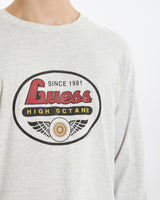 Vintage 1993 Guess Long Sleeve Tee <br>L , The Real Deal , newtown, sydney, australia, thrift store, opshop, preloved, secondhand, sustainable, retro, antique, 70s, 80s, 90s, 2000s, 00s, fashion, clothing, streetwear, trendy, garment, style, boutique, store, shop, archive, sale, cheap, best, top