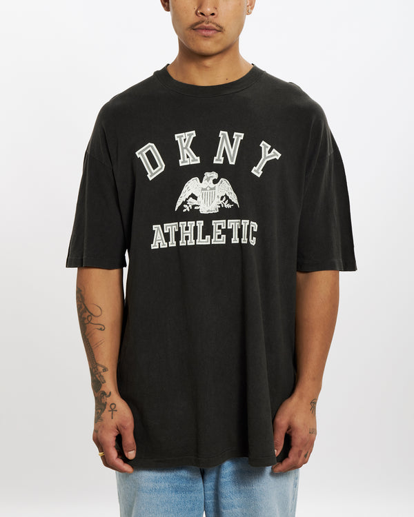 Vintage 90s DKNY 'Athletic' Tee <br>XL , The Real Deal , newtown, sydney, australia, thrift store, opshop, preloved, secondhand, sustainable, retro, antique, 70s, 80s, 90s, 2000s, 00s, fashion, clothing, streetwear, trendy, garment, style, boutique, store, shop, archive, sale, cheap, best, top